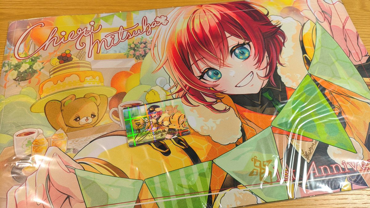 元気いっぱい チユリ SP 箔押しサイン入り お待たせー！！！グッズ準備整ったよ！！！！ 箔押しサイン映えすぎ