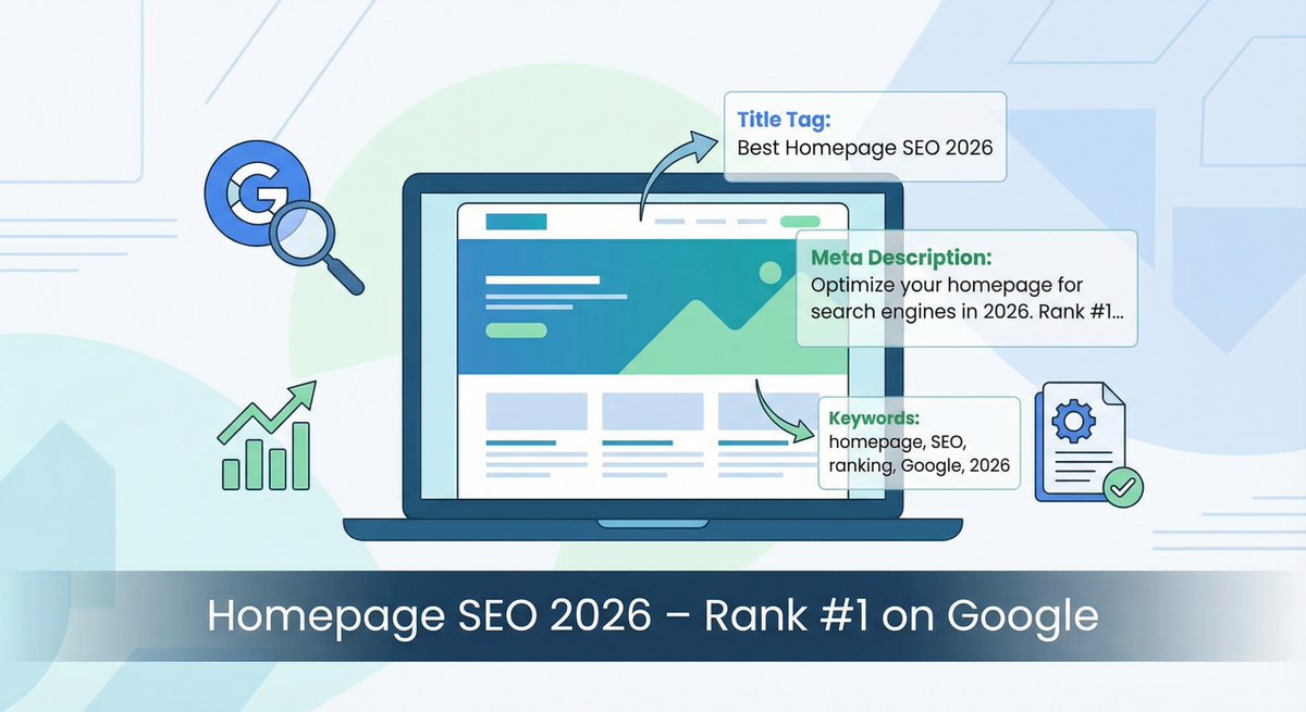 Provaantech's tweet image. Rank your homepage #1 on Google in 2026! Learn #HomepageSEO, #TitleTags, #MetaDescriptions &amp;amp; #HeaderTags for max #OrganicTraffic.

Read the full guide 👉 lnkd.in/ghN9m2wG

#SEO #DigitalMarketing #SEOtips #OnPageSEO #BlogSEO #WebsiteOptimization #SEO2026