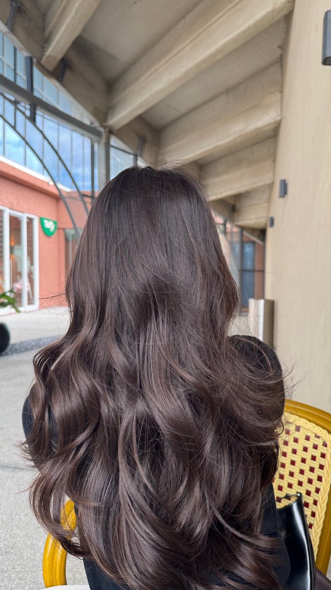 My hair is entering its influencer era before I am.