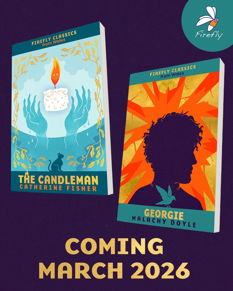 FireflyPress's tweet image. 📣 Children’s classics from Wales to be reissued in
landmark new series

The first two books in the Firefly Classics will be Georgie by Malachy Doyle and The Candleman by Catherine Fisher.

Find out more: fireflypress.co.uk/blog/childrens…