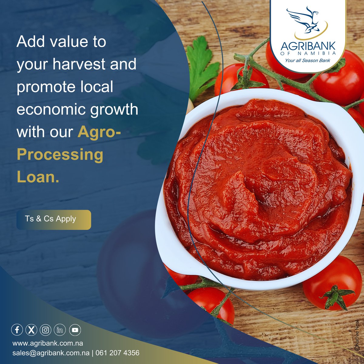Add value to your harvest and promote local economic growth with our Agro-Processing Loan.