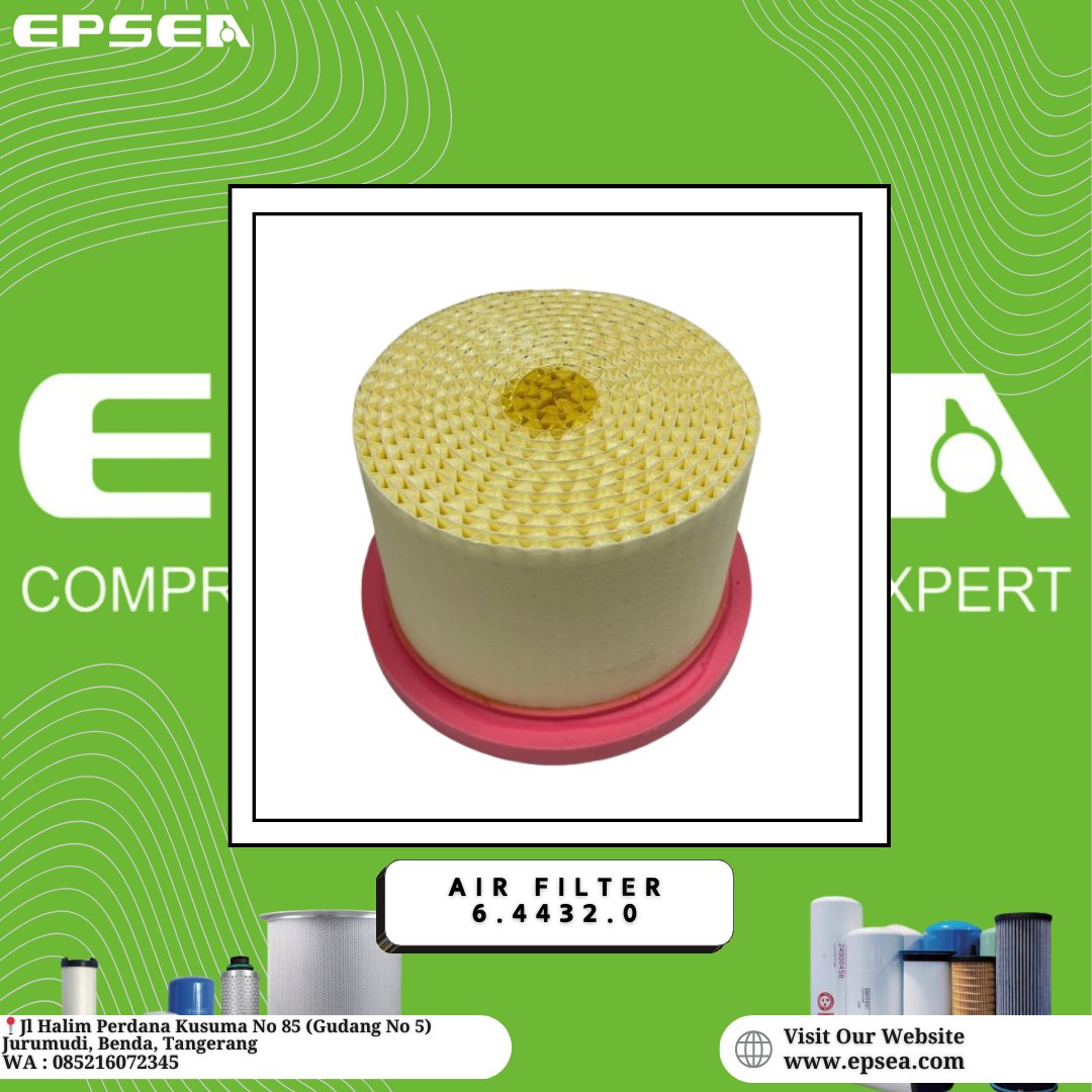 EPSEAINDONESIA's tweet photo. EPSEA AIR FILTER 6.4432.0
Whatsapp: 085216072345
#EPSEA #Indonesia #Aircompressor #kompresorangin #kompresor #Autodrain #Automaticdrain #Drainer #Modular #Dryer #refrigeratedairdryer #nitrogengenerator #sparepart #separator #oilfilter #airfilter #fyp #oilseparator #filterudara https://t.co/D1AstqdIpE