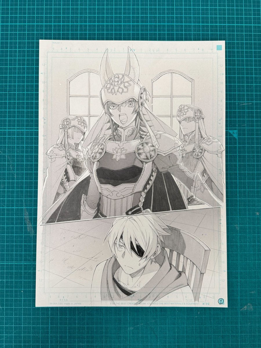 MFBooks_Edit's tweet image. ◤◢◤◢◤◢◤◢◤◢◤◢◤◢
#かくして少年は迷宮を駆ける
　　4⃣巻　11/25発売‼
◤◢◤◢◤◢◤◢◤◢◤◢◤◢
生原稿公開✨

大罪竜を退けたウルが異端認定⁉
エシェルの出した衝撃の条件は…

#かくかけ
👇予約👇
amzn.asia/d/fftkBaz

#次ラノ 応援お願いします‼
tsugirano.jp