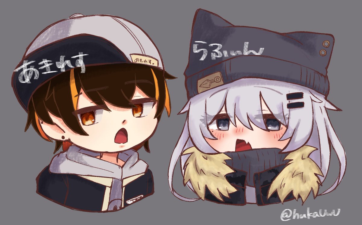 hukaUwU's tweet photo. ずっと一緒に並べたかったんだよね https://t.co/270aVT6HP6
