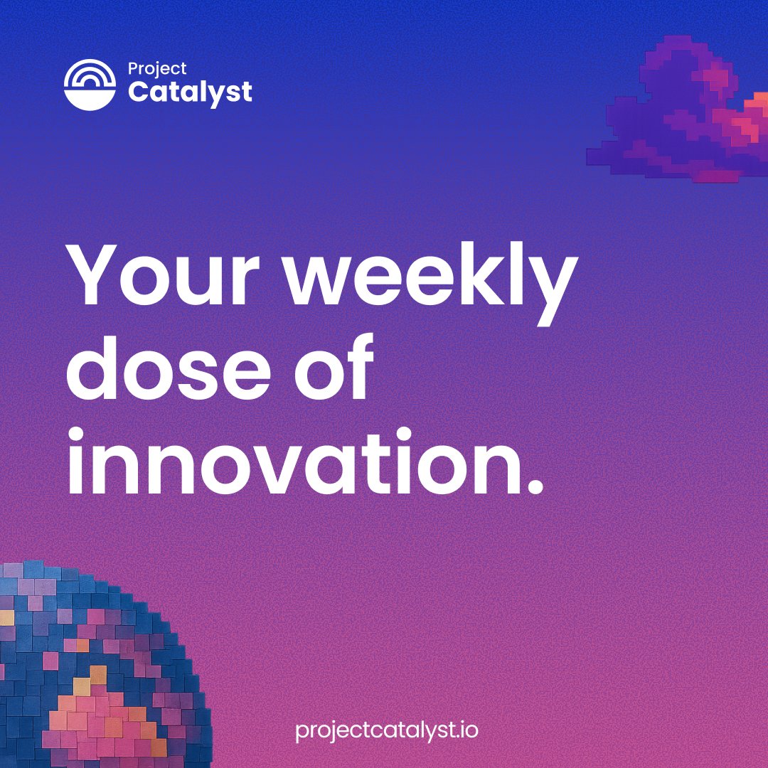 Catalyst_onX's tweet image. It’s closeout Friday and we’ve had a bumper couple of weeks here 🎉

Dive in and see what these completed Catalyst projects have achieved! 👊

Find out more about Project Catalyst - the world’s largest decentralized innovation engine for solving real-world challenges…
