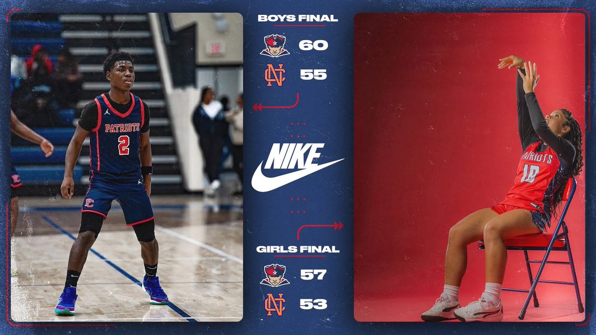 PCHS_Pats's tweet photo. Congratulations to the boys and girls basketball teams for their wins against North Cobb! Keep up the great work, Patriots!!#patriotnation🔴⚪️🔵 https://t.co/2MQGwwZpdf