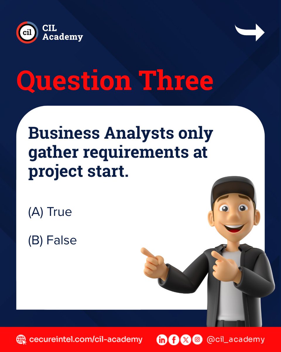 cil_academy's tweet image. **Business Analysis Workbook Vol. 3 💼**  
Designed for strategic thinkers who link user needs to business outcomes.  
➡ Enhance your process analysis and stakeholder communication skills.  

#BusinessAnalysis #TechCareers #ProcessImprovement #CILAcademy