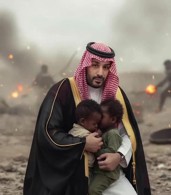 Ebinjazi's tweet photo. حمل الهموم لأجلهم في صدرهِ
ويضمـهم .. ما بين صدرٍ حاني

قولوا لهم: إن "الأمير محـمـدٌ "
ما كان ينسى الأهل في السودانِ

واستبشروا خـيـراً ،، بقائدِ أمـةٍ
إن عانت السودان فهو يـعاني

 #السودان_بقلب_بن_سلمان https://t.co/Bj8EI1Jsoe