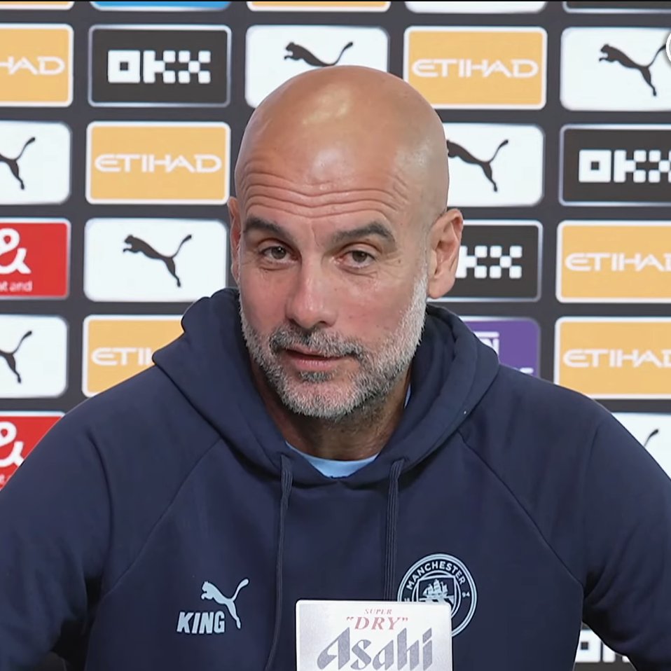 TouchlineX's tweet image. 🚨🗣️ 𝗡𝗘𝗪: Guardiola: &quot;Arsenal are a team with no weaknesses.&quot;