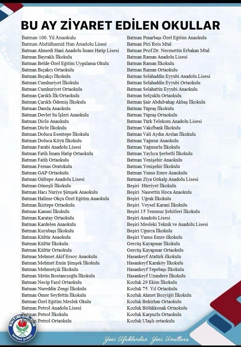 📌 3️⃣5️⃣6️⃣

“Öğretmen Odaları Bizim Oksijen Depomuzdur” 

Okullarımızı ziyaret ettikçe, eğitim çalışanlarımızla her buluşmada aynı güçlü gerçeği görüyoruz: Sorunlarımız ortak, taleplerimiz haklı, dayanışmamız güçlüdür.

Promosyon meselesi artık görmezden gelinemez bir yaraya