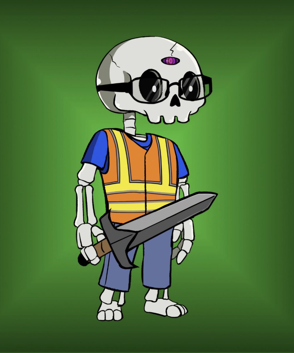 Lucky me! I won a Tireless Worker <a href="/necroleague/">Necro League Gaming Studios</a> for participating in the post and earn contest. 🎉🎉
It's good to be a necro 💀