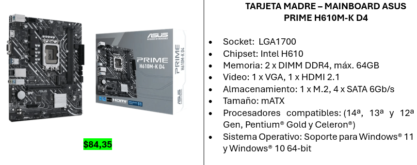 gpcompu's tweet image. #Accesorios #Tecnología #Computadores #Gpcompu #MainBoard #tarjetamadre #motherboard

Tarjeta Madre - Mainboard Socket 1700 para Procesadores de 12va. 13va. 14va.Generación    

WhatsApp: 0999719180
Catálogo Digital: acortar.link/xaHSfV