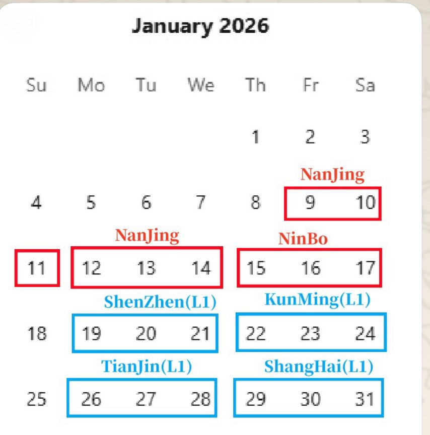 Everything's ready!! 
China 🇨🇳 January 2026. 
<a href="/rppadel/">rppadel</a> 
<a href="/rptenis/">RPTenis</a> 
<a href="/rppickleball/">@rppickleball</a> 

Let's do it!!
Vamosssss ✅
<a href="/WilsonTennis/">Wilson Tennis</a>