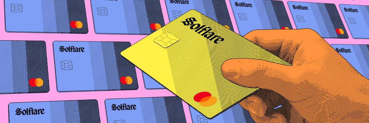 We got the Solflare Card before GTA 6

Solflare is taking self-custody mainstream, this card enables you to spend anywhere Mastercard is accepted, and you top up directly from the Solflare wallet.

Peak UX, Zero Hidden Fees. G4G

Really gud tek my friends.