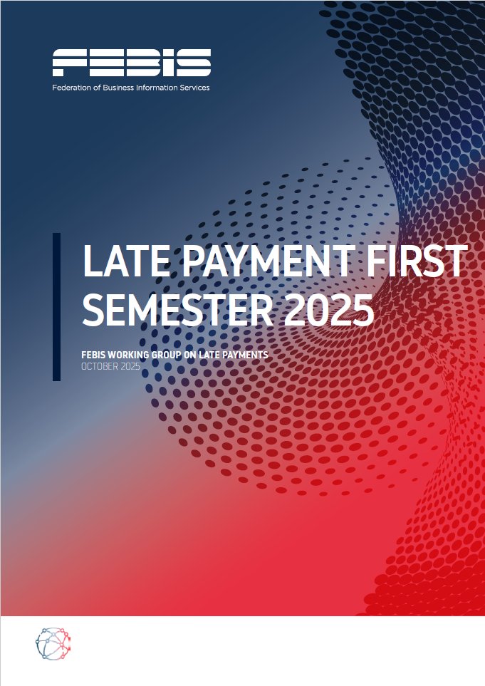 🇩🇪 Late Payments in Germany – First Semester 2025
Key figures for Germany
🔹 Late payments over 90 days: 1.10%
🔹 On-time payments: 61.60%
Germany remains one of the most reliable markets in Europe when it comes to settling invoices on time. 
➡️febis.org/2025/10/16/lat…