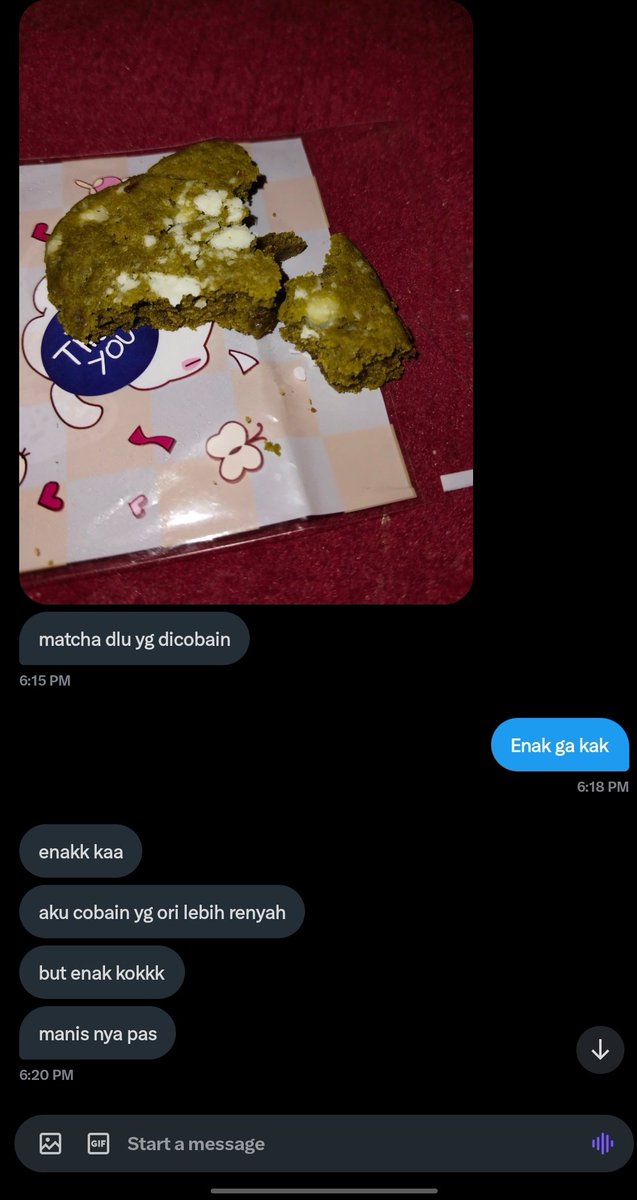 Jualan cookies tweet media