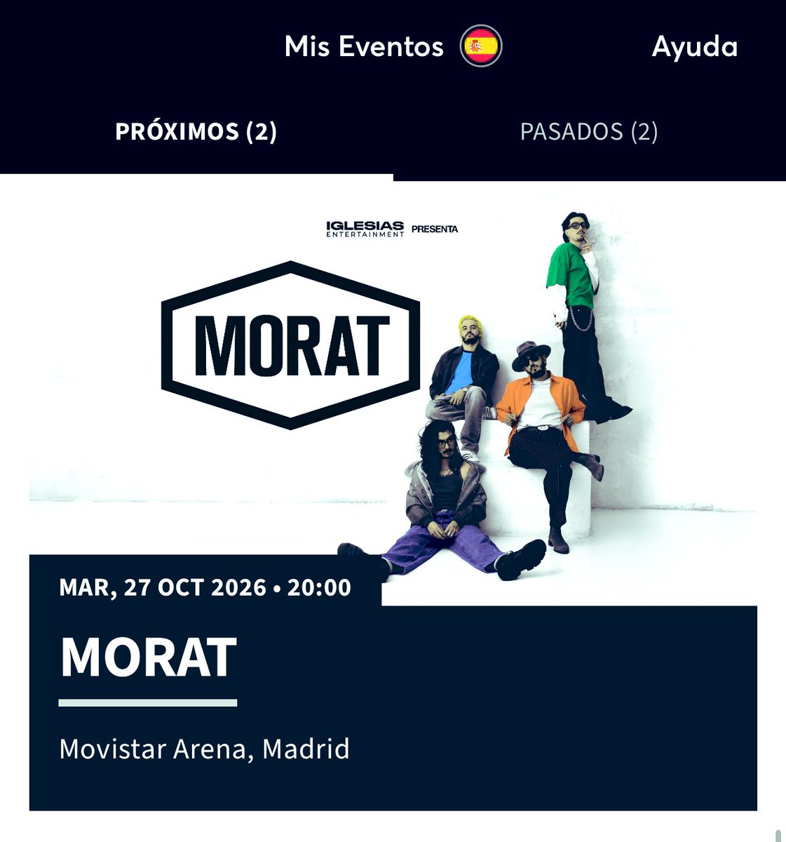 morates4's tweet image. Listos para el YEM world tour! @LaTeaMorat 

@MoratBanda