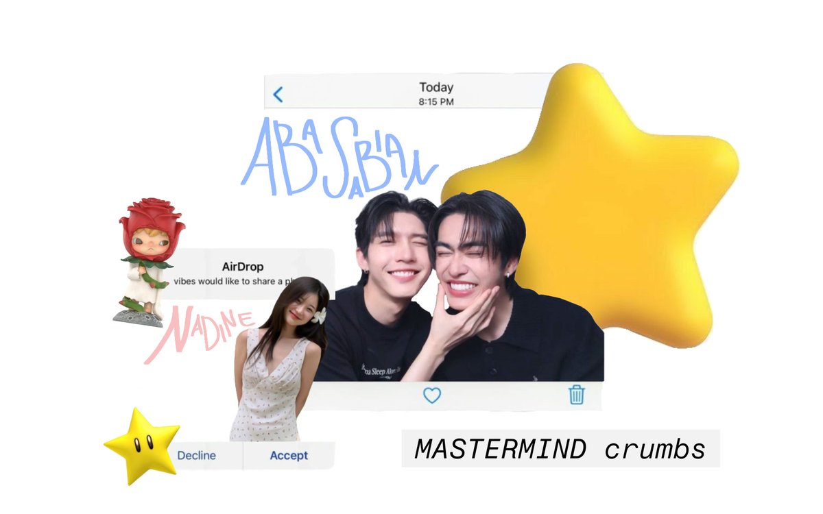 mar__liene's tweet image. MASTERMIND crumbs

[our little stories to put in a jar]