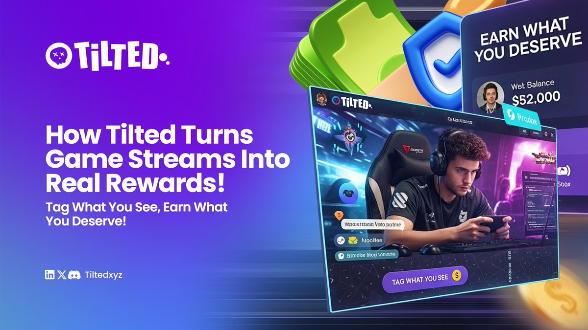 tiltedxyz's tweet image. 🎮✨ Gaming just got a whole new upgrade. 

Tilted’s Tag &amp;amp; Earn system is reshaping how fans interact with livestreams — turning every viewer into an AI contributor and every stream into a rewards engine.

By tagging weapons, map zones, characters, and key moments in real time,…