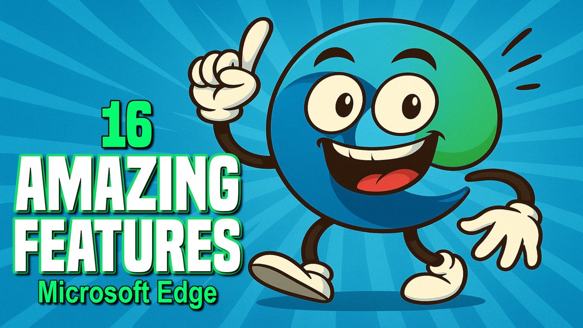 BrettInTech's tweet image. 16 Amazing Microsoft Edge Features You Didn&apos;t Know Existed! 2025
Watch Here: youtu.be/kWN4sK87vuA