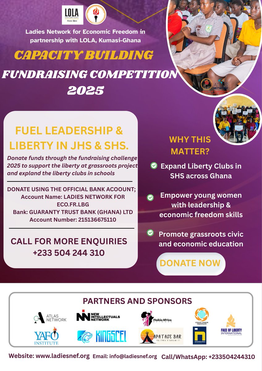 Ladies Network for Economic Freedom tweet media