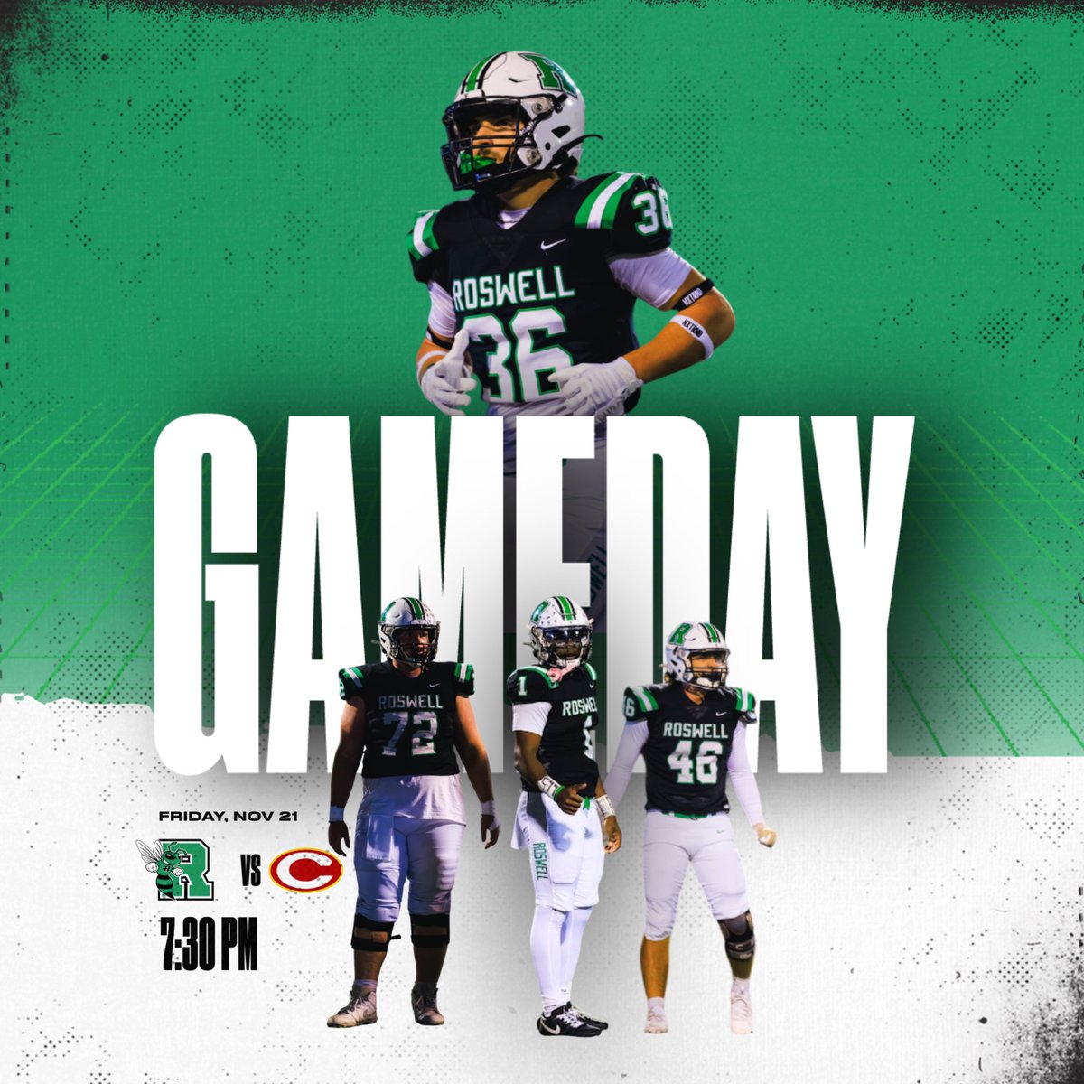 Roswell Football tweet media