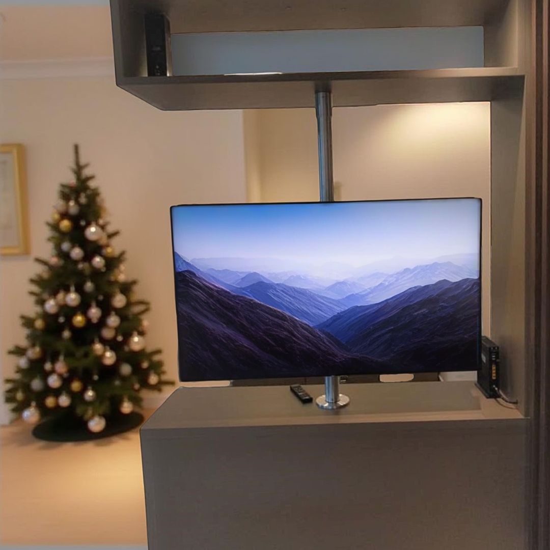 centrelusinagem's tweet image. 🎄 Renove seu espaço para o Natal!
Suporte Giratório de TV para fixação em estantes, feito sob medida e ideal para integrar ambientes.
Design funcional + giro suave.
Peça antes do Natal!
#SuporteDeTV #AmbientesIntegrados #Natal2024