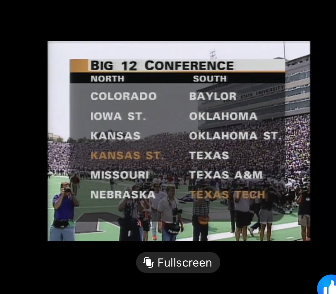 jdanielssports's tweet image. The original big 12!  Whoever screwed this up should be in jail.