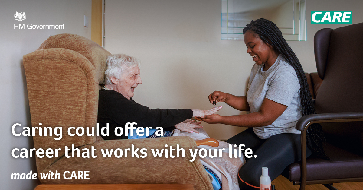 There’s a care role for you - It doesn’t matter if you don’t have previous experience or specific qualifications, if you’re passionate about helping others, you’re the perfect candidate.

There are a lot of different roles available, depending on where you’d like to work or what
