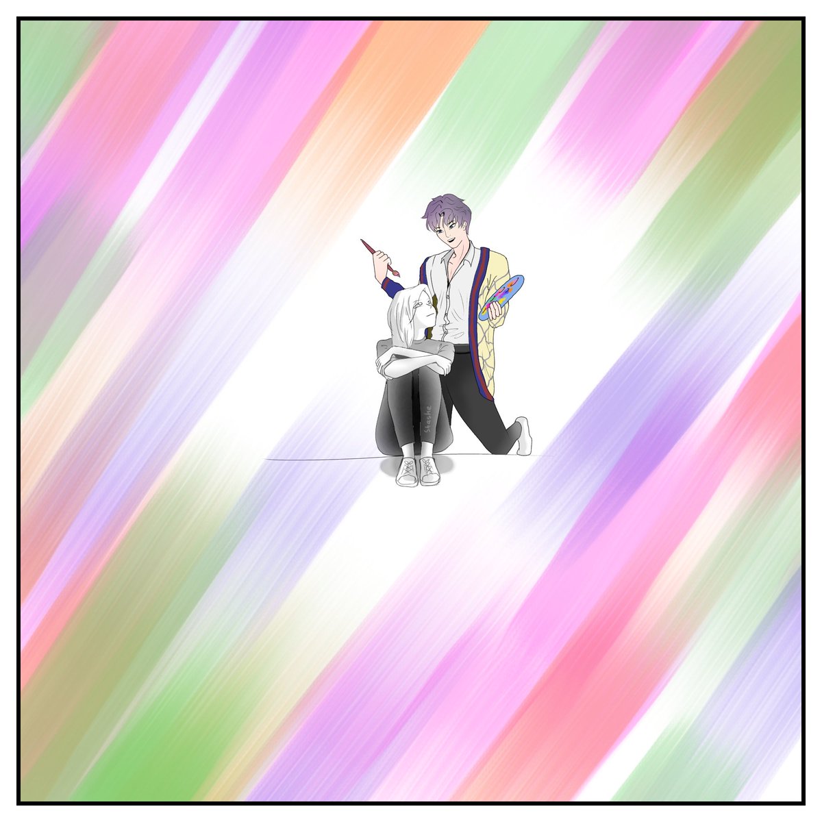 _shashe_'s tweet image. Paint your world 
#Rafayel #LoveandDeepspace