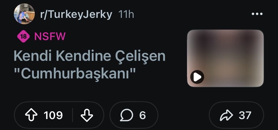 reddit’te gençler tayyarı NSFW ile paylaşıyor. “bu sıfatı görmeden bir daha düşün, rahatsız edici içerik, bak uyarıyorum emin misin sinirin bozulacak” diye etiketliyorlar tayyar içeren paylaşımları. yerinde bir önlem ve yerinde bir aşağılama.