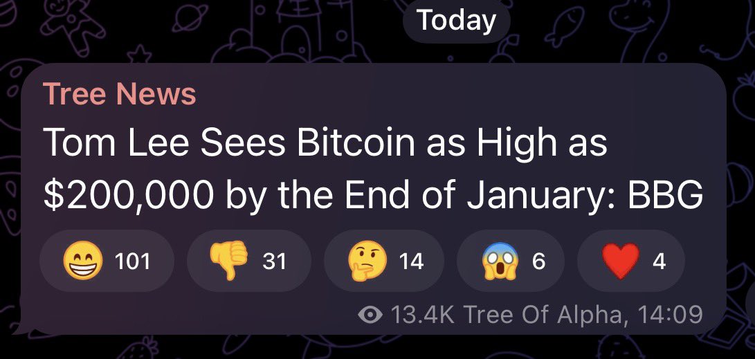 I’d rather long the company behind whatever pharmaceutical substance this guy is on, rather than crypto at this point.