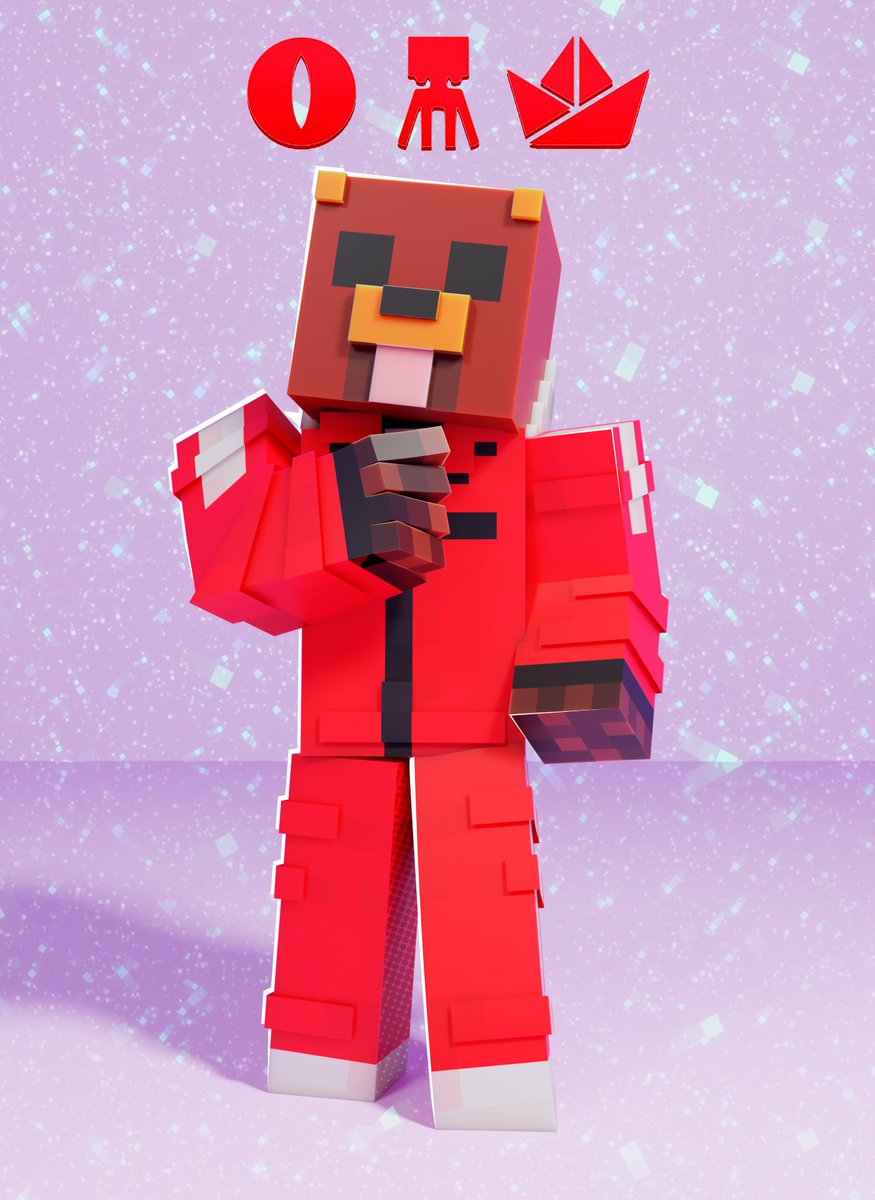 Otro día, otro render del <a href="/Rubiu5/">elrubius</a> en los #SquidCraftGames4 👀🦑