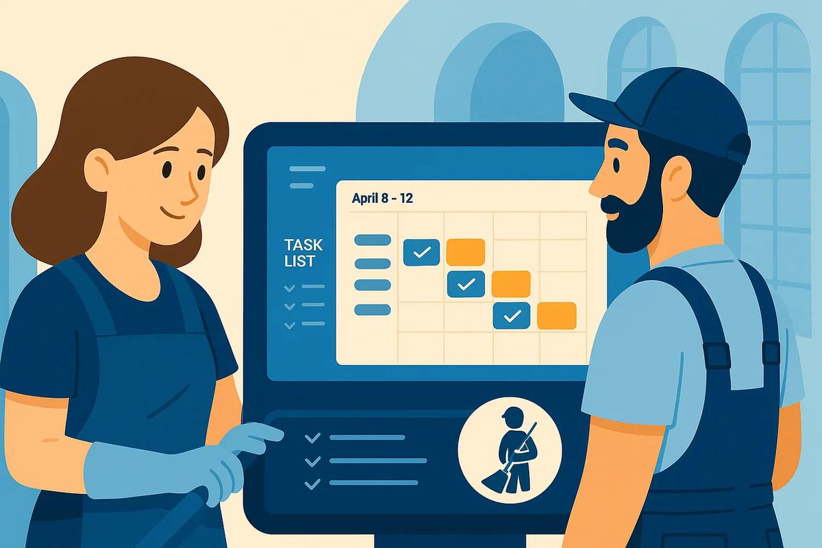 shifton_com's tweet photo. Modern cleaning teams deserve smarter tools. Automate scheduling, track attendance in real time, and improve service quality with digital workforce management.
Learn more https://t.co/NzKrDAtbhK
#CleaningManagement #WorkforceTools https://t.co/dkxFP8NNpq