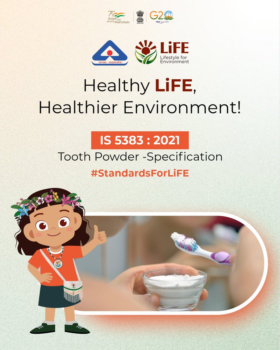 HeerDesai20's tweet image. Your lifestyle can make difference to the health of environment ! 🌎

Upgrade your lifestyle with eco-friendly choices.

#StandardsforLiFE
#MissionLiFE
#ProPlanetPeople 

@IndianStandards 
@moefcc 
@EnvironmentPib 
@EIACPIndia