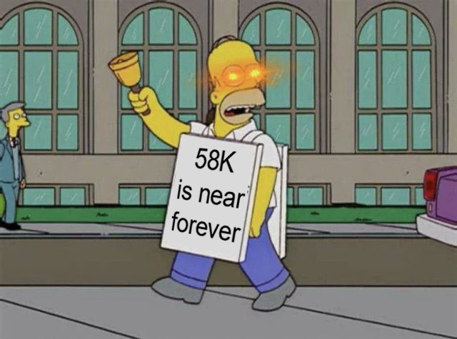 hodlxhold's tweet image. 58K GANG👀