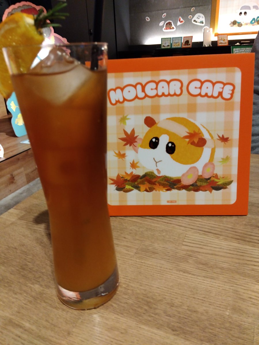 morusan628's tweet photo. モルカーコラボカフェ行ってきた！
特典のコースターとポストカードをほぼコンプ出来たので満足 https://t.co/zzhEyIMfRG