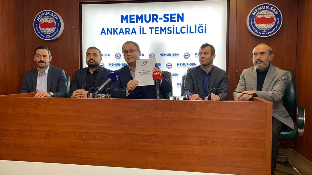 🔹️Ankara bir memur şehridir. Şehrimize karşı duyarlılığımız sadece sendikal sorumluluk değil, aynı zamanda toplumsal bir görevdir.
🔹️Ankara Şehir Sorunları Araştırması verilerini karar vericilerin dikkatine sunuyoruz.

<a href="/ankarabbld/">Ankara Büyükşehir</a>
<a href="/mansuryavas06/">Mansur Yavaş</a>
<a href="/AnkaraValiligi/">T.C. Ankara Valiliği</a>
<a href="/vasipsahin/">Vasip Şahin</a>