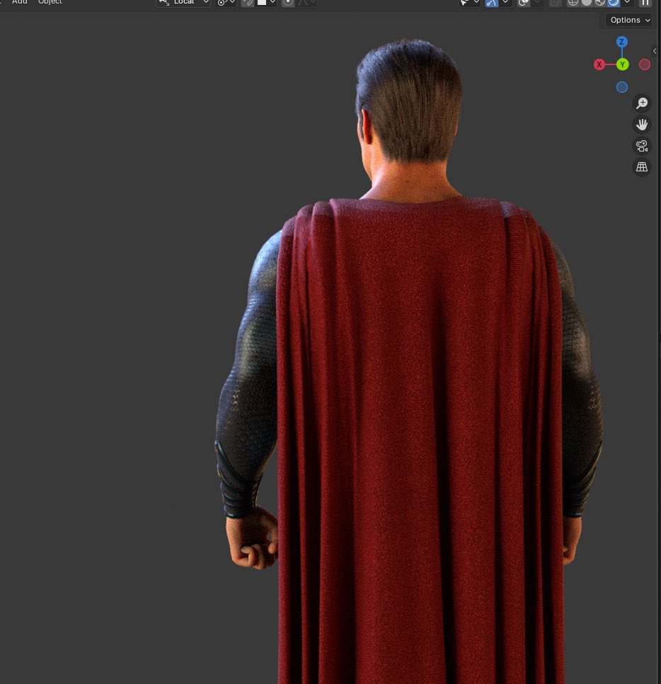 GuitarthVader3D's tweet image. Just finished setting up this beautiful cape sim