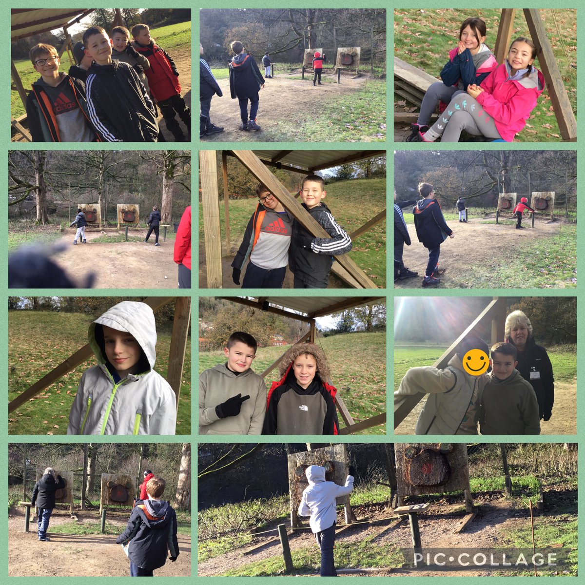 Group Five loved axe throwing early yesterday  morning. <a href="/ManorAdventure/">Manor Adventure</a>
