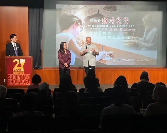China_and_World's tweet image. The China–U.S. co-produced #documentary &quot;Dear Kuliang&quot; has recently made its debut across major media and digital platforms worldwide. 🎬✨
(Photo Source: Xinhua)
#Movie #Exchanges
