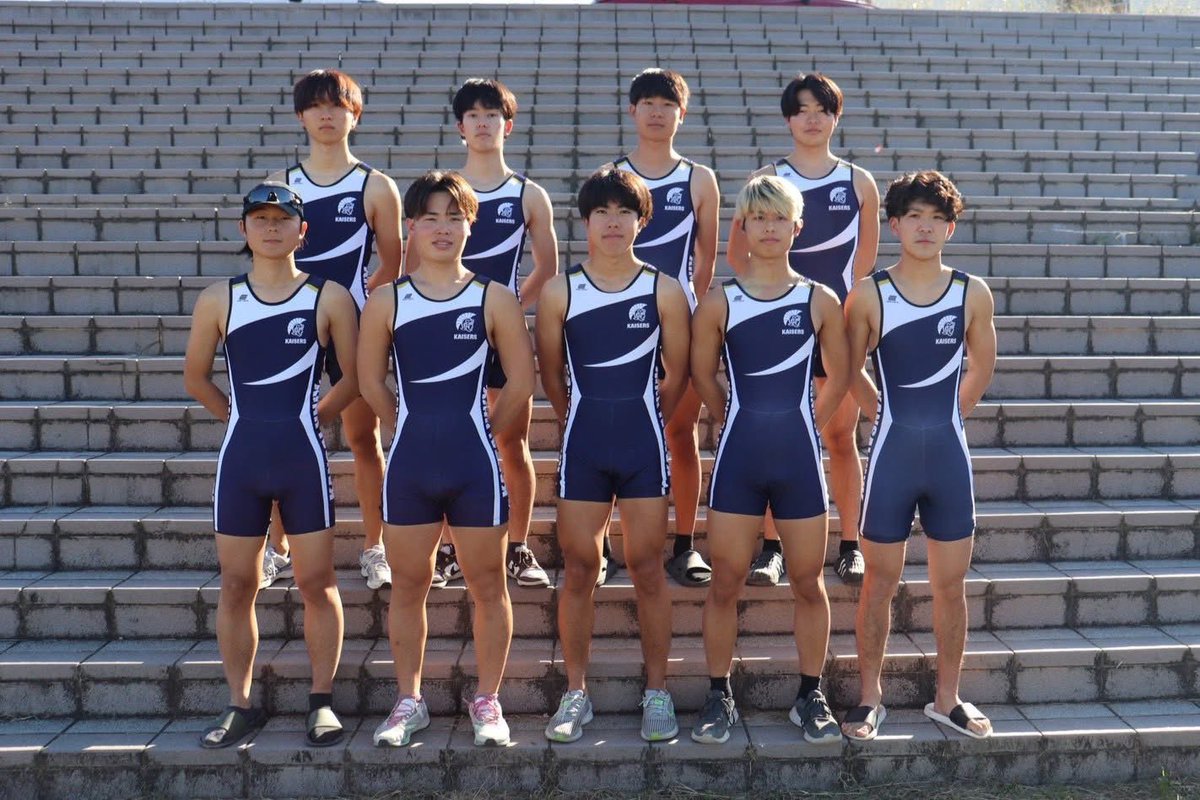 kaisers_rowing's tweet photo. 【第36回関西学生秋季選手権】
◎クルー紹介

出場種目
NM8+(B)

目標
メダル獲得！

一言
対校エイト倒します！ https://t.co/0CimVn6TqG