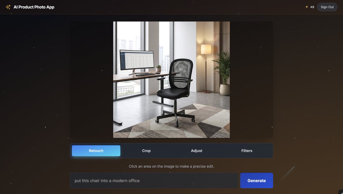 tamozcodez's tweet image. You can try nano-banana pro (gemini-3-pro-image-preview) in my app 🚀:
theaiproductphotoapp.com
