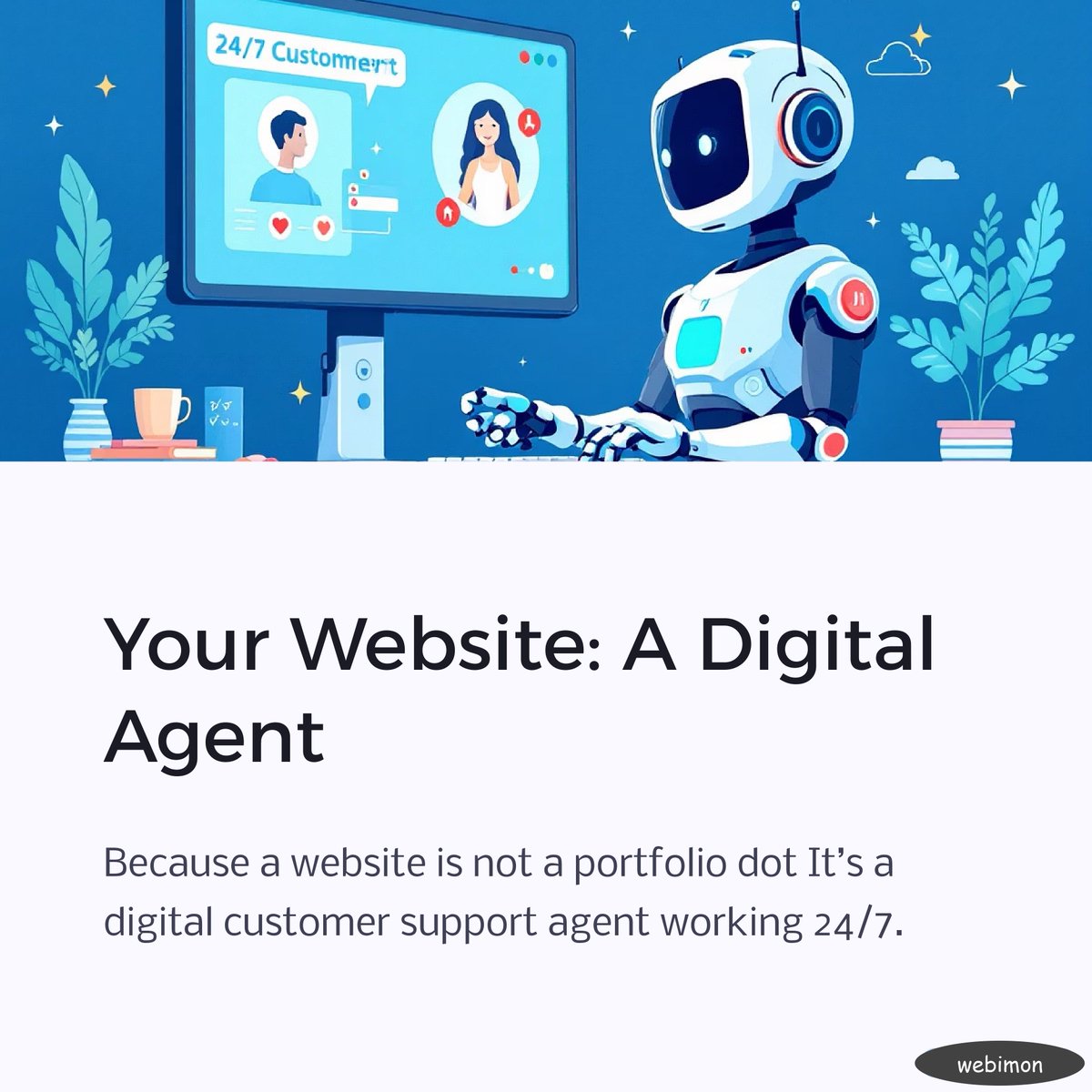 webimon's tweet image. Every successful business I worked with had one thing in common.
They obsessed over clients.
Not fancy design. Not big budgets.
Just clarity, trust, and removing friction.
Your website is either reducing doubts or creating them.
Choose wisely.
#PetBusiness #WebDesign