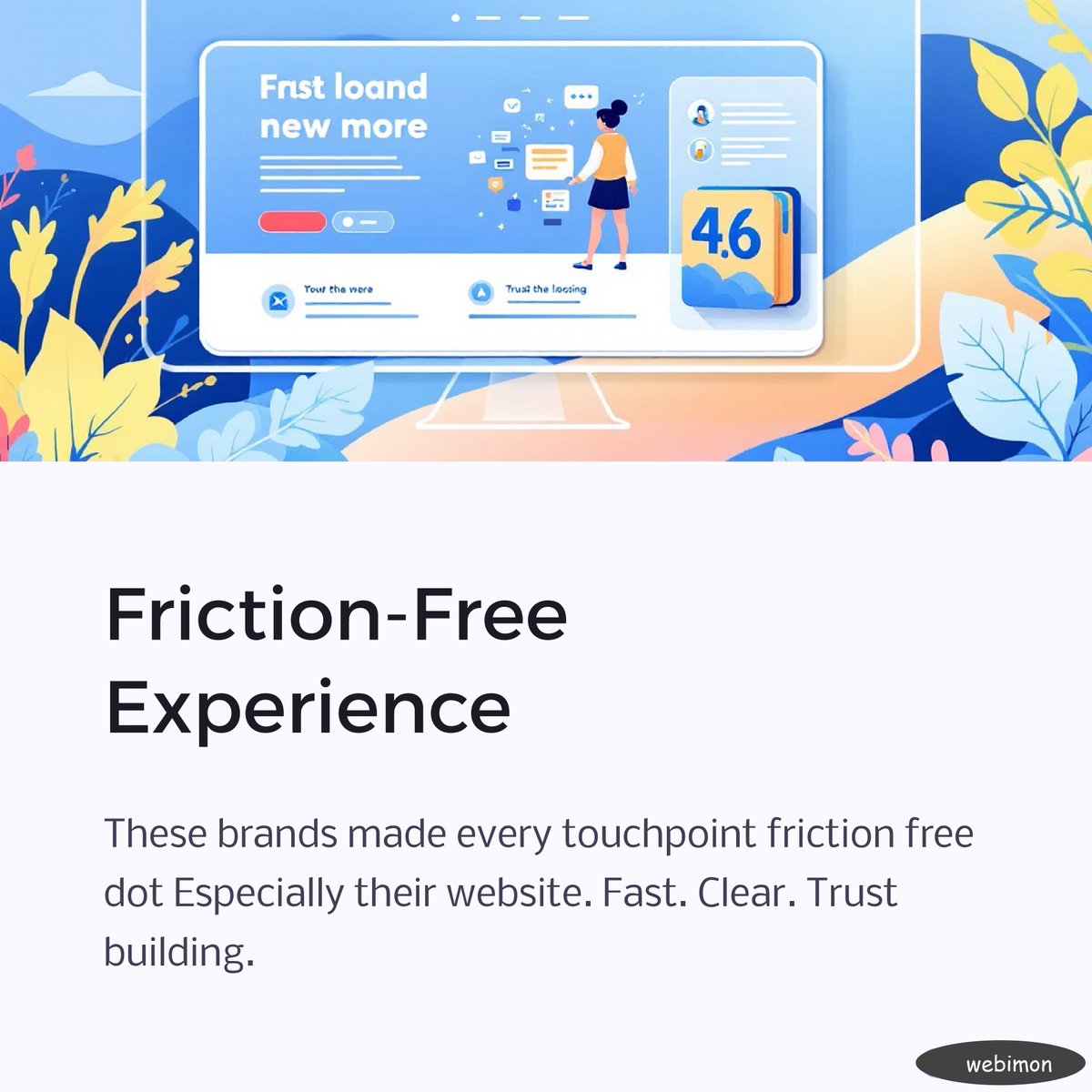 webimon's tweet image. Every successful business I worked with had one thing in common.
They obsessed over clients.
Not fancy design. Not big budgets.
Just clarity, trust, and removing friction.
Your website is either reducing doubts or creating them.
Choose wisely.
#PetBusiness #WebDesign