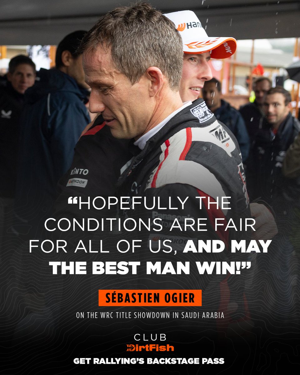 DirtFishRally's tweet image. May the best man win 👊

But who will that be? ⚔️
