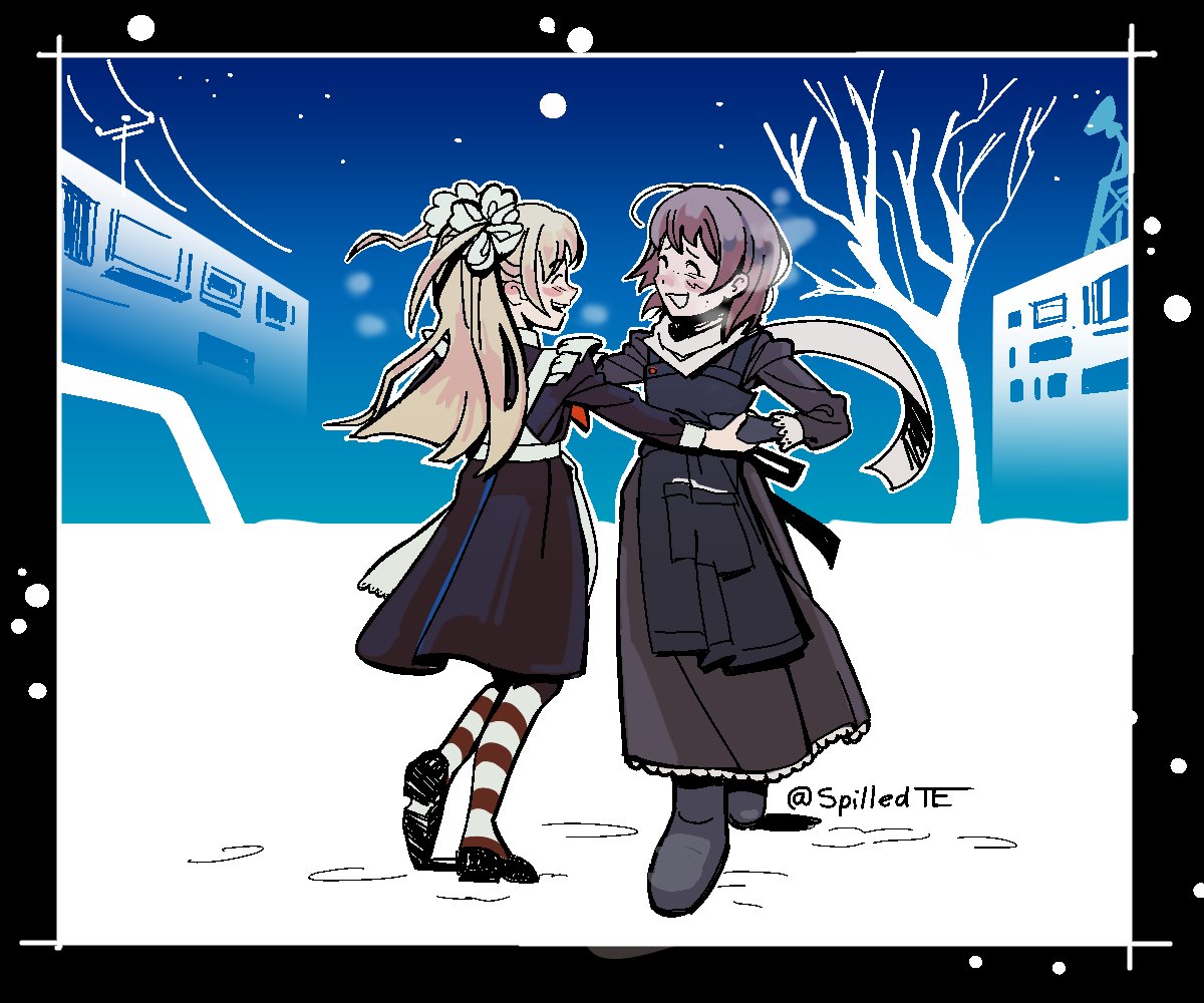 Spilled_Te's tweet image. I think Nika and Asya would be good friends 🥩📷#fleshbloodconcrete #ZATO #ILovetheWorldandEverythingInIt