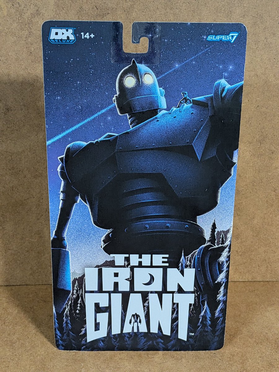 アイアンジャイアントの6インチサイズのフィギュアを買う。このサイズ