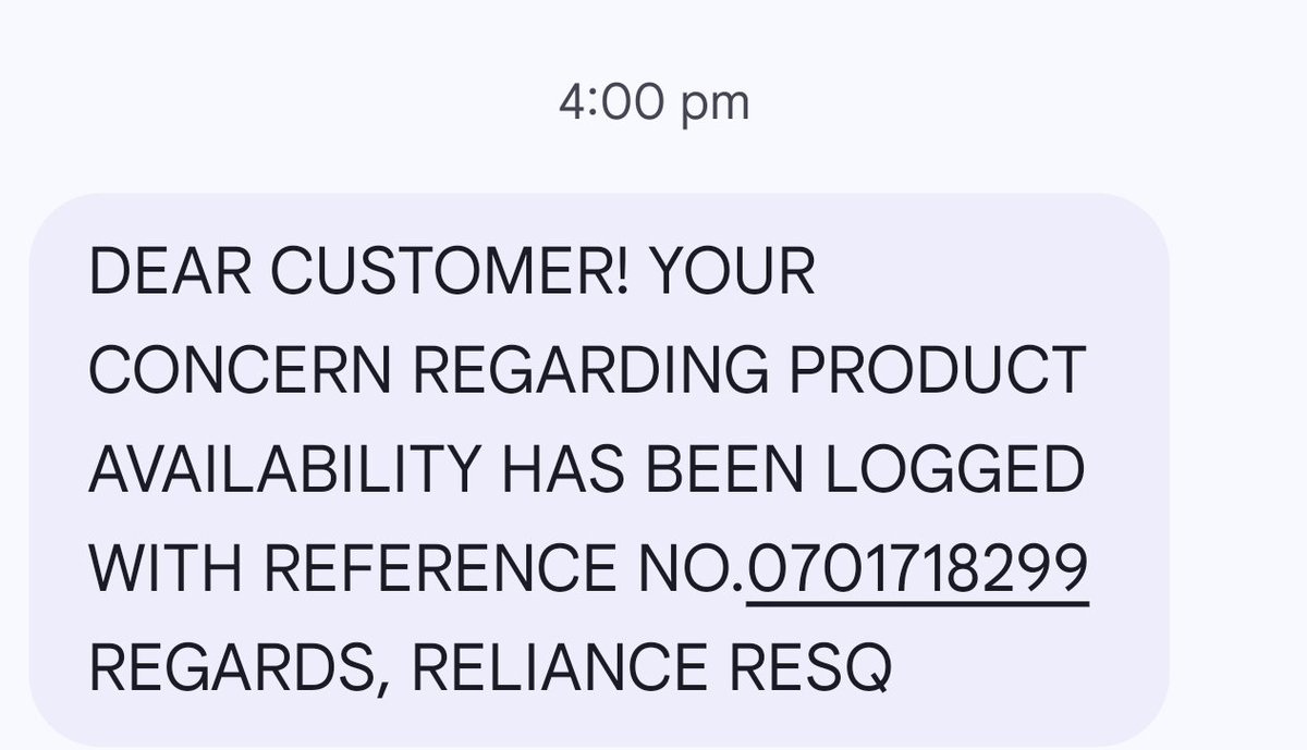 kraviadarsh's tweet photo. @RelianceDigital Pls resolve this complaint https://t.co/IWnV4OjBXC
