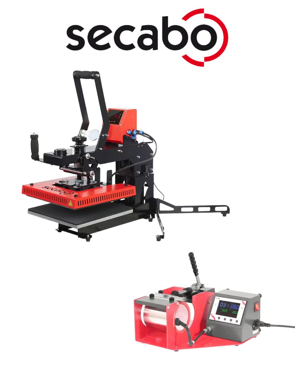 DITdoo's tweet photo. 🔥 Black Friday Akcija! 🔥
Secabo TM1 preša za šalice – 209 EUR + PDV

Secabo TS5 LITE preša – 1289 EUR + PDV

Ponuda vrijedi do kraja mjeseca! 🛒
Ne propustite popuste! #BlackFriday #Secabo #Sublimacija #TermoPrese

- https://t.co/27WCXBJXHh https://t.co/5IP8QETUhN